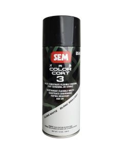 SEM85453 image(0) - SEM Paints Color Coat 3 Gloss White 16 oz Aerosol
