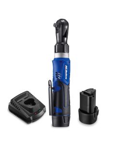 ACDARW1209-P2 image(0) - ACDelco ACDelco ARW1209-P2 G12 Series 12V Li-ion Cordless 3/8"? 45 ft-lbs. Ratchet Wrench Tool Kit with 2 Batteries