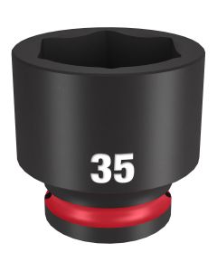 MLW49-66-6267 image(1) - Milwaukee Tool SHOCKWAVE Impact Duty  1/2"Drive 35MM Standard 6 Point Socket