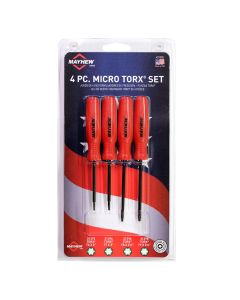 Mayhew 4 PC Micro Torx Screwdriver Set