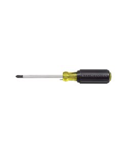 KLE6033 image(0) - Klein Tools #1 Phillips Screwdriver, 3-Inch Round Shank