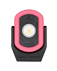 MXN00815 image(0) - Maxxeon Workstar 815 CYCLOPS 720 Lumen USB-C Rechargeable Work light with Magnetic Base - Pink