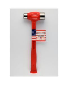 Trusty Cook Inc. 47 oz Flat-Flat Dead Blow Hammer - Model TC47BPF - Red