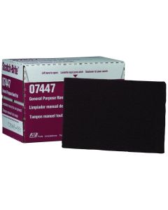 MMM7447 image(1) - 3M PAD SCOTCH BRITE MAROON GEN PURPOSE 20PK