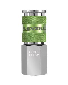 LEGA53616FZ image(1) - Legacy Manufacturing Flexzilla High Flow Coupler, 1/4 Body, 3/8 FNPT