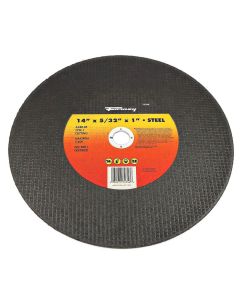 Forney Industries Cutting Wheel, Metal, Type 1, 14 in x 5/32 in x 1 in