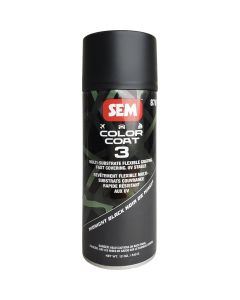 SEM87013 image(0) - SEM Paints Color Coat 3 Midnight Black 16 oz Aerosol