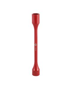 American Forge & Foundry Torque Limiting Socket - 1/2" Drive - 17mm - 80 Ft/Lbs - Red