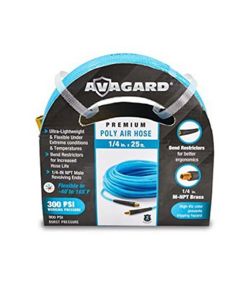BLBPU1425 image(2) - BluBird Avagard Poly Air Hose Assembly 1/4" x 25'