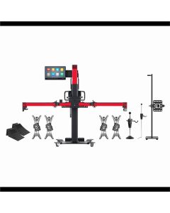 AULIA900WA image(1) - Autel MaxiSYS ADAS IA900WA Alignment and ADAS Calibration Frame : Dual purpose four-wheel alignment and ADAS calibration frame with touchscreen