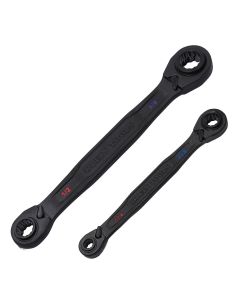 Klein Tools 4-in-1 Ratcheting Wrench, Small