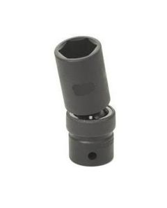 GRE2022UMD image(1) - Grey Pneumatic 1/2" Drive x 22mm Deep Universal Socket 6 Point - Black