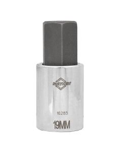 Mayhew Mayhew 19 MM Metric Hex Short Insert Socket Bit, 1/2-Inch Drive