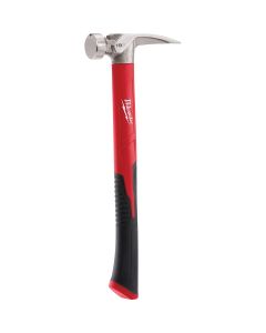 MLW48-22-9316 image(2) - Milwaukee Tool 19oz Smooth Face Poly/Fiberglass Handle Hammer