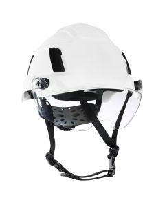 JCK22150 image(1) - Jackson Safety Safety Helmet - XS2-550 Series - Type 2+ - With Flip-Up Visor - White