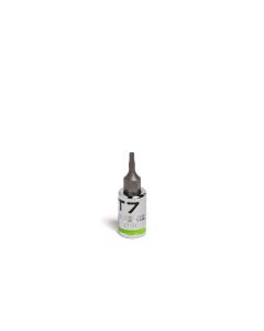 GETSTA7 image(0) - Grip Edge Tools 1/4" Dr RPT Star Bit Socket T7