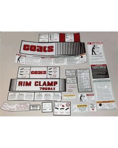 DST98785 image(0) - The Coats Company Llc COATS 12-Piece Decal Sticker Kit #7060