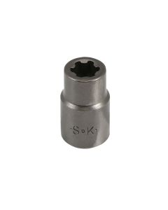 S K Hand Tools External Torx Plus Socket 1/4 Drive E7