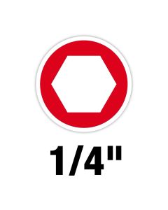 MLW48-22-2551 image(3) - Milwaukee Tool 1/4 Inch HollowCore Magnetic Nut Driver