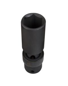SUNEX SOC 15MM 3/8D IMP UNIV 6PT DP