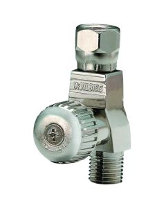 DYMHAV-500 image(1) - Devilbiss HAV-500 High Output Air Adjusting Valve, 1/4 in MNPT inlet x 1/4 in FNPT Outlet, 2.5 to 160 psi
