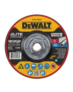 DWTDW8911COMBOH image(0) - DEWALT ELITE SERIES Combo Wheels 5 X 3/32 X 5/8-11 XP T27