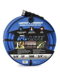 BLBBSAL5825 image(0) - BluBird AG - Lite Rubber Water Hose Assembly 5/8" x 25'