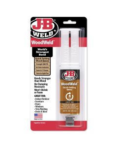 JBW50151 image(1) - J B Weld J-B Weld 50151 WoodWeld Epoxy Syringe - 25 ml.