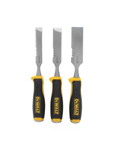 DWTDWHT16148 image(1) - DEWALT 3 pc. Side Strike Wood Chisel Set