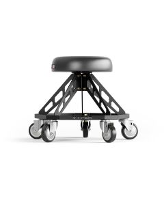 VYPRSP-B-B image(0) - Vyper Industrial 400 lb Capacity Robust Steel Pro Shop Chair - Black/Black