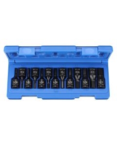 Grey Pneumatic 13 PC 3/8" DR FRACTIONAL & METRIC HEX DRIVER SET