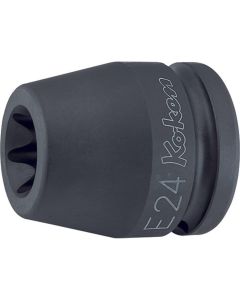 KKN16425-E28 image(0) - Ko-ken USA 16425-E28 3/4 Sq. Dr. Impact TORX E28 Socket - Length 60mm
