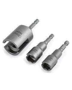 TIT16239 image(1) - Titan 3 pc. Slotted Wing Nut Driver Set
