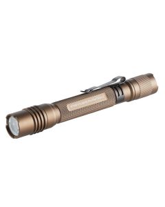 STL88137 image(1) - Streamlight 550 Lumen ProTac 2AA-X USB Flashlight &hyphen; Includes holster, rechargeable lithium polymer battery pack, and USB-C cord  - Coyote