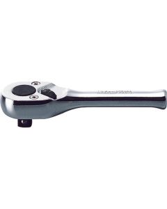 KKN2753PS image(0) - Ko-ken USA 1/4 Sq. Dr. Ratchet Handle 20 teeth Short Length 75mm