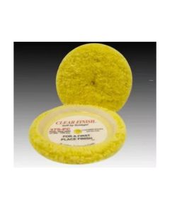Schlegel 375-PC Buffing Pad, 7-1/2 in Dia, Twisted Yarn Pad