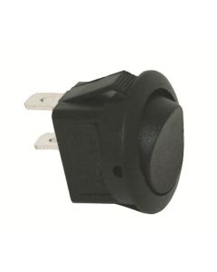 JTT2700J image(1) - The Best Connection 10 Amp 12V Black Round Rocker