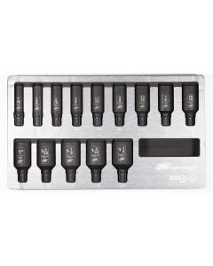 IRTDXSK2H14L image(2) - Ingersoll Rand DXS2 Drive Hex Deep SAE Impact Socket Set, 14-Piece