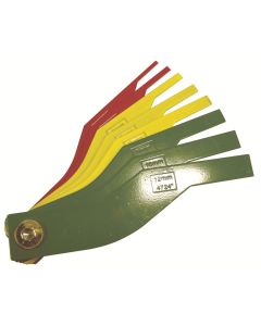 JSP97844 image(1) - J S Products (steelman) 8PC COLOR CODED BRAKE THICKNESS GUAGE