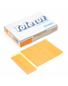 EAG1911546 image(0) - Eagle Abrasives, Inc. KOVAX Tolecut 191-1546 4-Cut Sheets, 70 mm W x 114 mm L, Orange, Dry