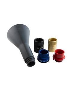 ANRFUN4EUROKIT image(0) - Assenmacher Euro Engine Oil Funnel Set - 5 Piece