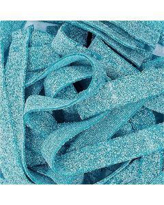 THS190714 image(0) - Tender Heifer Snack Co. Sour Blue Raspberry Licorice Belts Candy - 10 Ounce