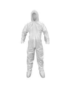 SAS6975 image(1) - SAS Safety SMS Breathable Hooded/Booted Coverall - 2X-Large