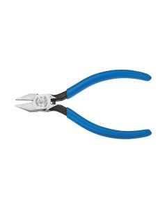 KLED2095C image(0) - Klein Tools Diagonal Cutting Pliers, Electronics Pliers with Pointed Nose, 5-Inch