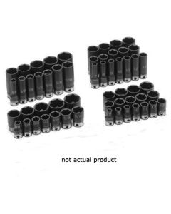 GRE81019MD image(1) - Grey Pneumatic 3/8" Drive x 19mm Deep Duo-Socket - 6 Point