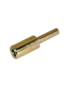 AES51823-2 image(0) - AES Industries 51823-2 Eraser Pad Adapter, 5/16-24 Arbor, 1/4 in Shank, For #51823 Pinstripe Eraser Pad