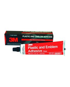 MMM8061 image(1) - 3M ADHESIVE PLASTIC AND EMBLEM CLEAR 5OZ TUBE