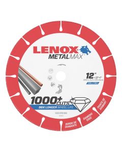 Lenox Tools LENOX Metal Max DIAM CUTOFF WHEEL CH 12" X 1"