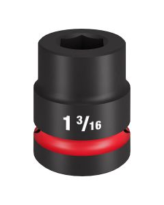 Milwaukee Tool SHOCKWAVE Impact Duty 1" Drive 1-3/16" Standard 6 Point Socket