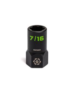 Grip Edge Tools 7/16" 1/4" Dr RPT Socket Extractor with FORS (Standard Length)